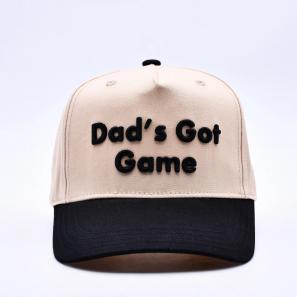 Customizable High Quality 3d Embroidered Logo Sports Gorras 5 Panel Sport Original Baseball Cap Hat