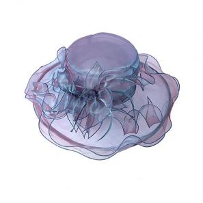 Elegant Fancy Womens Church Hats , Deluxe Satin Ladies Tea Party Hats