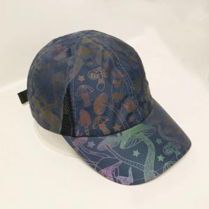 OEM/ODM SVHAT brand 100% polyester reflective print sport golf baseball hat cap