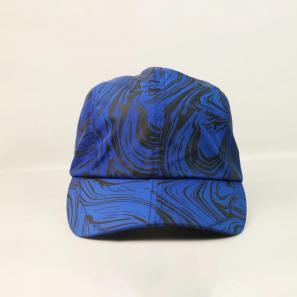 OEM/ODM sublimation pattern Breathable 100% polyester Running Hats Dry Fit Sport golf caps