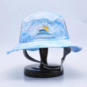 Breathable Sport Surf Bucket Hat Waterproof Fishing Surfing Cap With Chin Strap